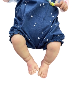 BEBÉ REAL RECIÉN NACIDO: LUISA JUMPER AZUL - Mary - Pily