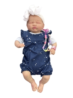 BEBÉ REAL RECIÉN NACIDO: LUISA JUMPER AZUL