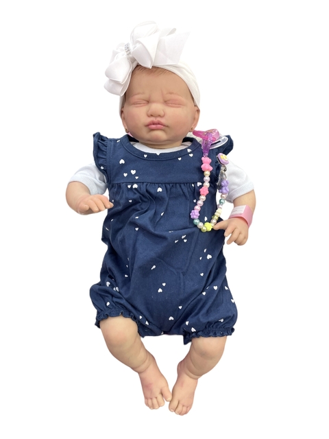 BEBÉ REAL RECIÉN NACIDO: LUISA JUMPER AZUL