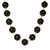 Colar Curto Vintage Preto - Dourado - comprar online
