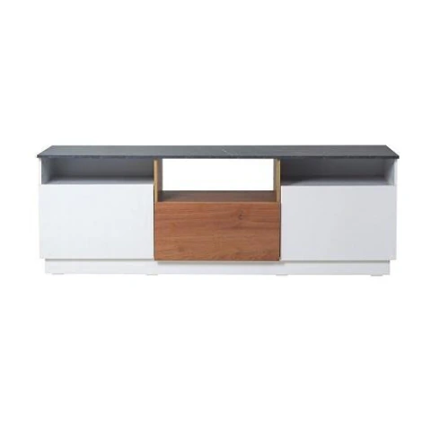 RACK TV RICCHEZZE MUNDIAL MESINA 1.80 PIETRA/COGNAC 34735487