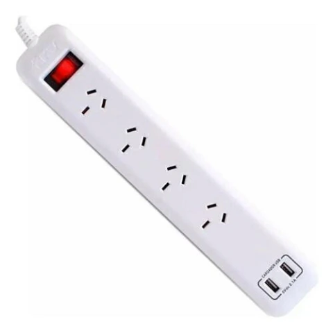 PROLONGADOR TRV x4 TOMAS + 2 USB 1.5M PLG002