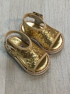 Sandalia glitter oro - comprar online