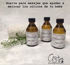 Aceite para masajes anti cólicos