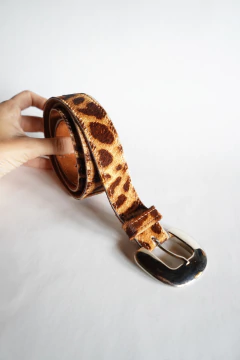 CINTURÓN EVA PELO LEOPARDO - comprar online