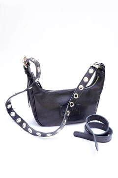 ELOÍSA cuero negro - La Simona Handbags