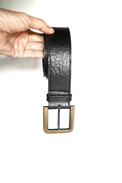 CINTURÓN LUCCA NEGRO - La Simona Handbags
