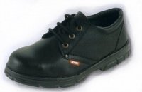 Zapato Funcional, Suela de PVC, Cuero Box, 100% Dieléctrico