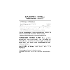 Chlorella 1000MG 120 Pastilhas - NowFoods - PuraSaude.com.br 