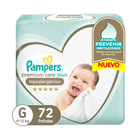 Pampers Premium Care Plus y Deluxe Pañal