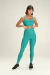 Legging academia Live! Azul Turquesa Icon Neo