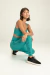 Legging academia Live! Azul Turquesa Icon Neo