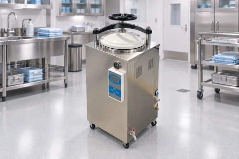 Autoclave vertical automático de 50 litros