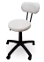 TABURETE BAJO LABORATORIO CON RESPALDO - Cuben SA