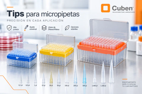 Puntas de pipeta con filtro 200 µL transparentes – rack x 96