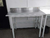 MESADA LABORATORIO REVESTIDA EN ACERO INOXIDABLE AISI 316
