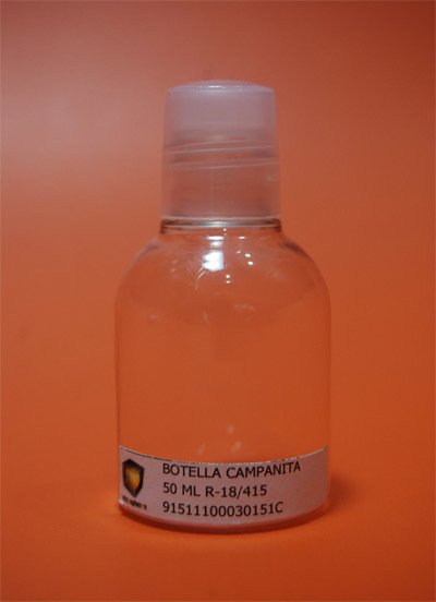 BOTELLA CAMPANITA 50 Ml R-18/415