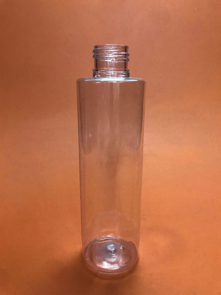 BOTELLA CILÍNDRICA CRISTAL 236 ML 8 OZ. R-24/410