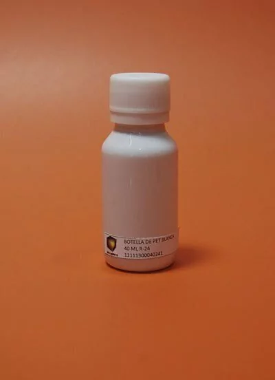 BOTELLA DE 30 ML PET R-20 BLANCA