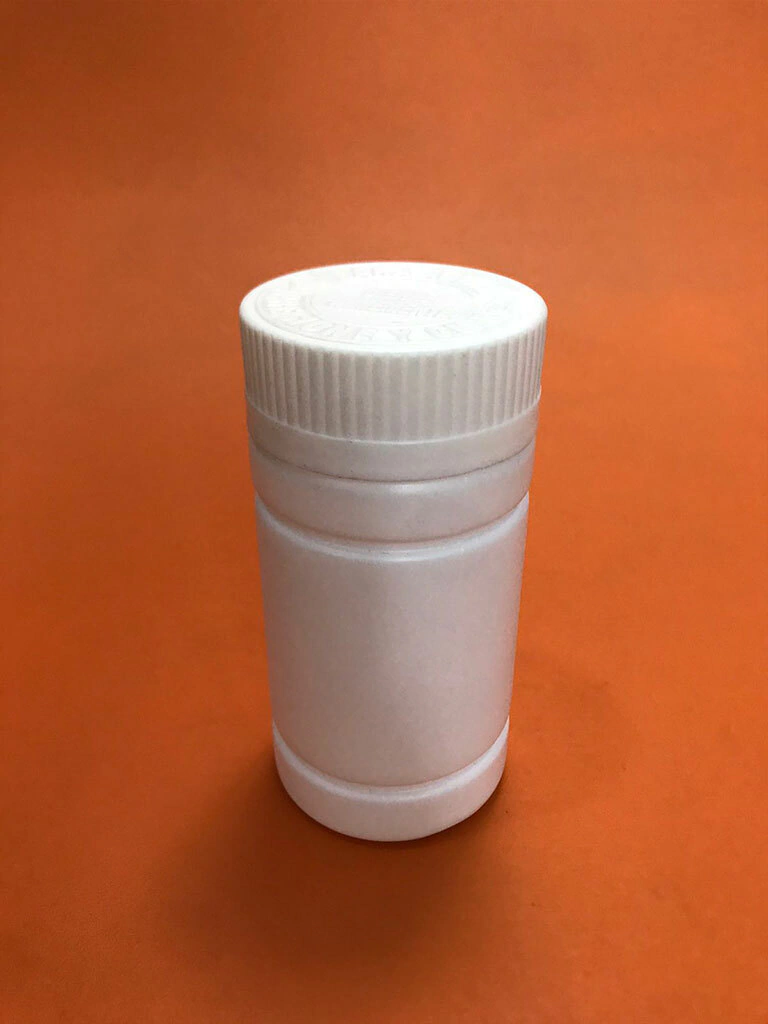 CAPSULERO PEAD BLANCO 100 ML CON TAPA DE SEGURIDAD ANTI NIÑOS