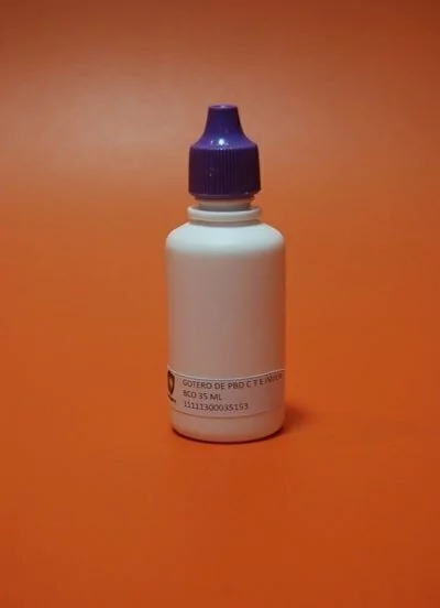GOTERO DE 35 ML PBD C T E INVER BCO