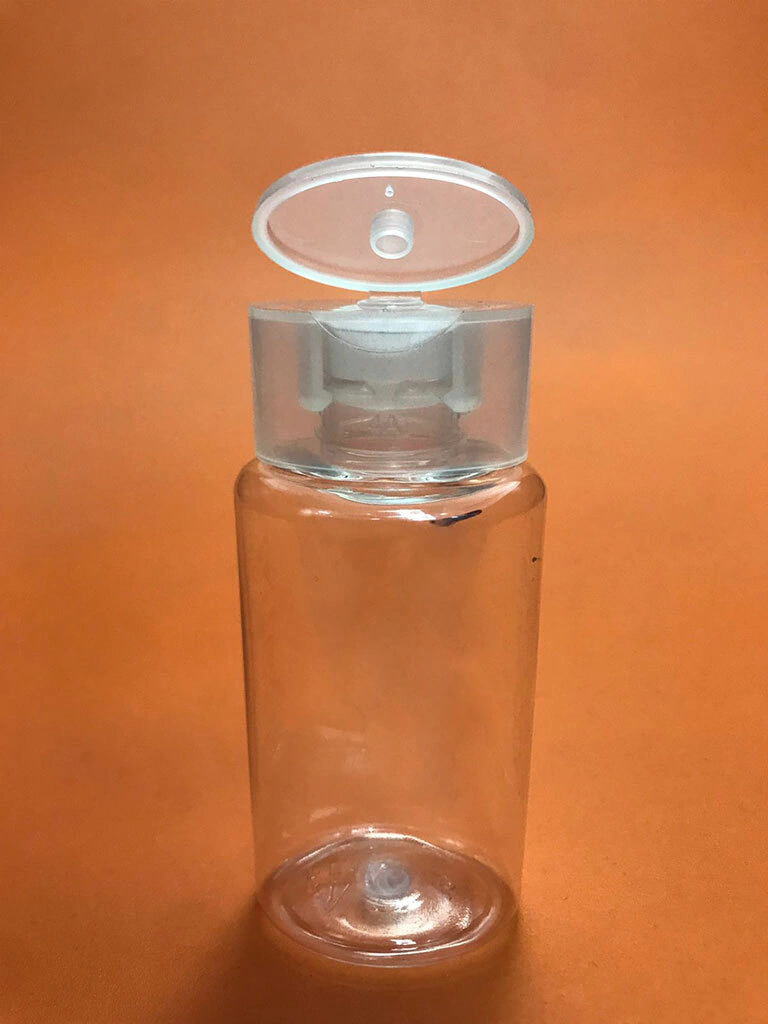 KIT BOTELLA OVAL 50 ML CON TAPA SNAP ON