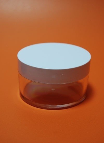 TARRO LISO TRANSPARENTE DE ACRÍLICO 150 ML