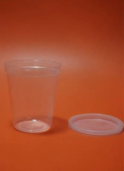 VASO CONICO 300 ML CRISTAL R-80 POLIPROPILENO