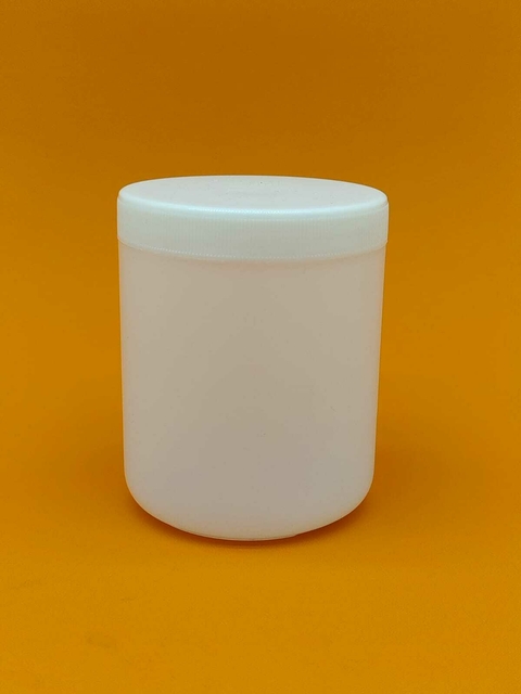 TARRO PEAD NUTRACEUTICO 500 ML CON TAPA R-89