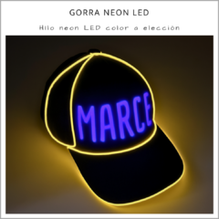 Gorra NEON LED en internet