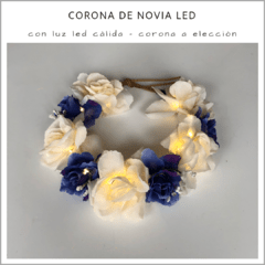 Corona de novia Led - comprar online