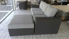Juego de sillón esquinero Top con puff - comprar online