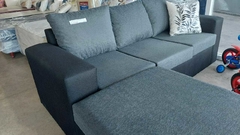 Juego de sillón esquinero Top con puff en internet