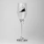 Taça Champagne Série "Geométrico Envelope"