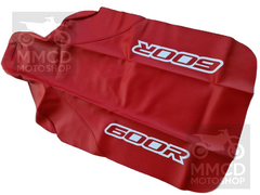 TAPIZADO FUNDA DE ASIENTO PARA HONDA XR600R XR 600 2000 - CUERO SINTÉTICO ROJO en internet