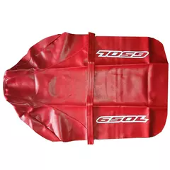 Funda de asiento + Bolso porta herramientas para Honda X650L / XR 650L 2000 - Color Rojo en internet