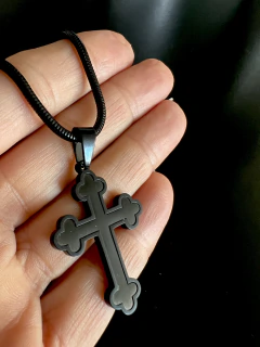 Dije CRUZ CELTA BLACK - CO&CO Joyeria & Diseño