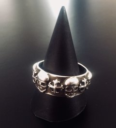 Anillo SKULL & CHROME - comprar online