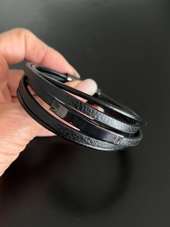 Pulsera MULTITIRAS CHAPA NEGRA - CO&CO Joyeria & Diseño