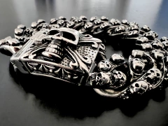 Pulsera GRUMET MUCHAS CALAVERAS - CO&CO Joyeria & Diseño