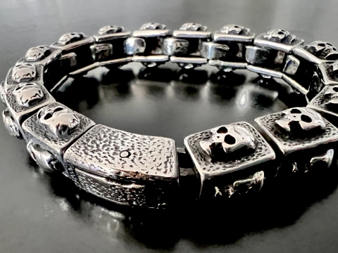Pulsera SQUARE SKULLS - comprar online