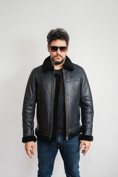 Abrigo WOOL - Negro - Lana Negra - comprar online