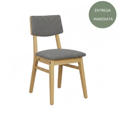 SILLA OSAKA - ROBLE - GRIS