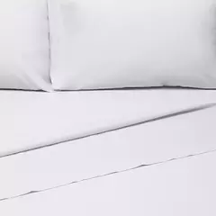 Sabana Danubio Colors 144 Queen Size Blanco