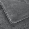 Acolchado 2 Plazas Kavanagh Brienz Con Fundas Color Gris Oscuro
