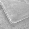 Acolchado 1 Plaza Kavanagh Brienz Con Funda Color Gris Claro