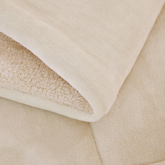 Acolchado 1 Plaza Kavanagh Brienz Con Funda Color Natural