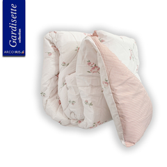 Acolchado 1 Plaza Percal 180 Hilos Algodon Diseño Elisabeth