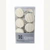 Ganchos para Cortina de Baño Resina Decorinter Diseño Aria Blanco Gancho Cromado