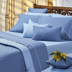 Sabana Danubio Colors Queen Size 200 Hilos Denim